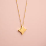 Gold Plated Bold Star Necklace