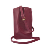 Burgundy Phone Bag
