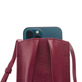 Burgundy Phone Bag