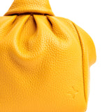Classic Yellow Bombón Knot Wrist Bag