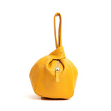 Classic Yellow Bombón Knot Wrist Bag