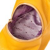 Classic Yellow Bombón Knot Wrist Bag