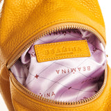 Classic Yellow Bombón Knot Wrist Bag