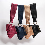 Mini-Mina Miniature Metallic Fuchsia Bag