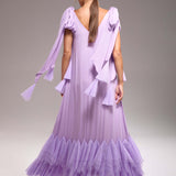 Nela Lilac Tulle Dress