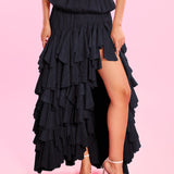 Lala Maxi Black Skirt