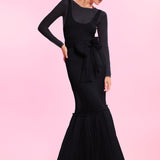 Betty Black Tulle Dress