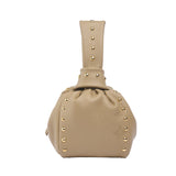 Studs Latte Bombón Knot Wrist Bag