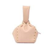 Studs Blush Bombón Knot Wrist Bag