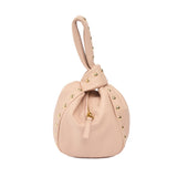 Studs Blush Bombón Knot Wrist Bag