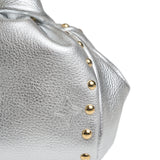 Studs Silver Bombón Knot Wrist Bag