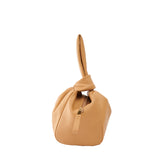 Soft Bombón Natural Knot Wrist Bag