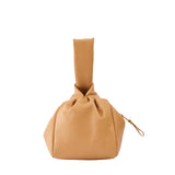 Soft Bombón Natural Knot Wrist Bag