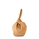 Soft Bombón Natural Knot Wrist Bag