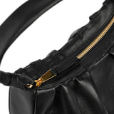 Clau Black Baguette Bag