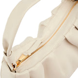 Clau Ivory Baguette Bag