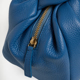 Classic Indigo Luxe Bombón Knot Wrist Bag
