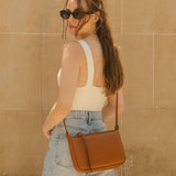 Eloise Caramel Adjustable Crossbody Bag