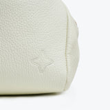 Classic White Bombón Knot Wrist Bag