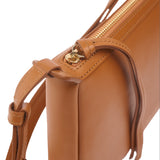 Eloise Caramel Adjustable Crossbody Bag