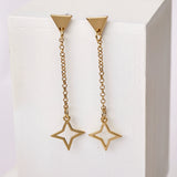 Star Drop Earrings