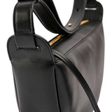 Grace Black Adjustable Baguette Bag