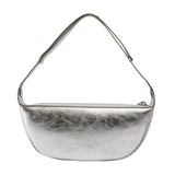 Grace Silver Adjustable Baguette Bag