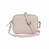 Marroquí Bone White Crossbody Camera Bag