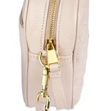 Marroquí Bone White Crossbody Camera Bag