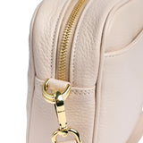 Marroquí Bone White Crossbody Camera Bag