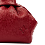 Classic Cranberry Bombón Knot Wrist Bag