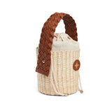 Soleil Brown Bucket Bag