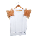 Aria White Tees